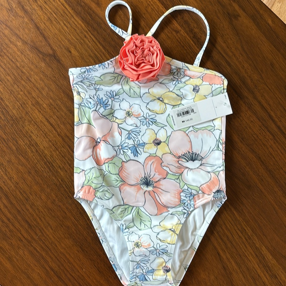 Janie and Jack Toddler Swimsuit Sz 3 NWT
